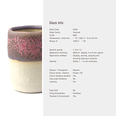 Sara High Fire Textured H232 Sara High Fire Textured H232