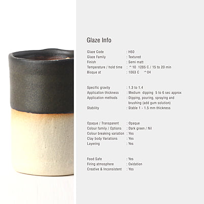 Sara High Fire Textured Matt H60 Sara High Fire Textured Matt H60