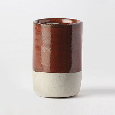 Sara High Fire Textured Red Brown H68