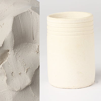 Sara Clay Mid Fire Porcelain White - I