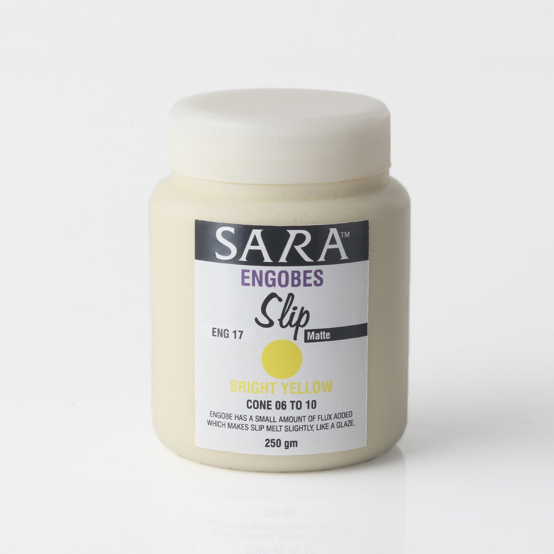 Sara Engobes Matte Bright Yellow ENG17 Sara Engobes Matte Bright Yellow ENG17