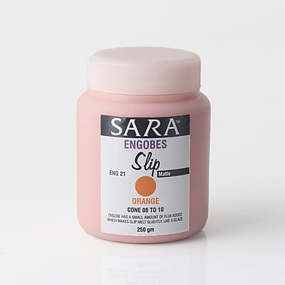 Sara Engobes Matte Orange ENG21 Sara Engobes Matte Orange ENG21