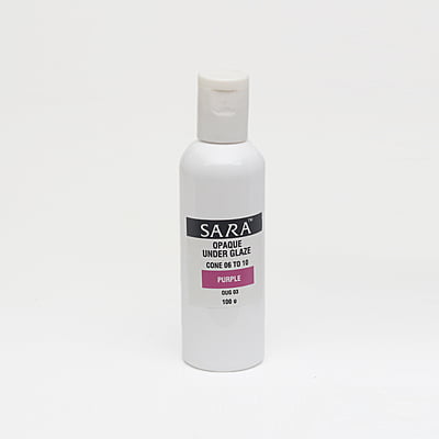 Sara Opaque Underglaze Purple OUG03 Sara Opaque Underglaze Purple OUG03