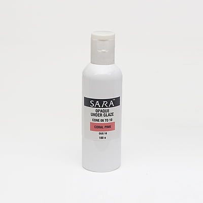 Sara Opaque Underglaze Coral Pink OUG16