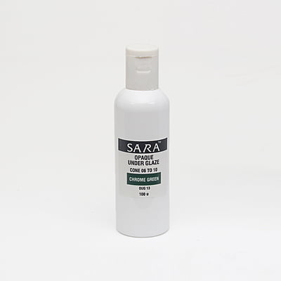 Sara Opaque Underglaze Chrome Green OUG13 Sara Opaque Underglaze Chrome Green OUG13