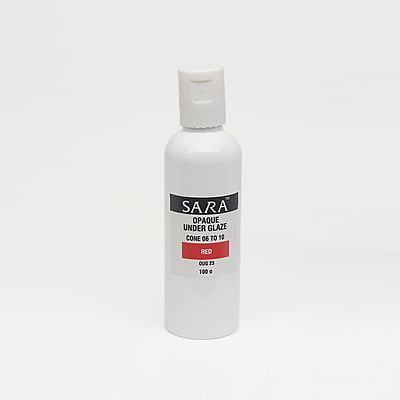 Sara Opaque Underglaze Red OUG23 Sara Opaque Underglaze Red OUG23