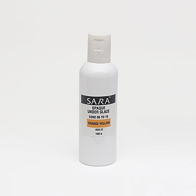 Sara Opaque Underglaze Orange Yellow OUG22 Sara Opaque Underglaze Orange Yellow OUG22