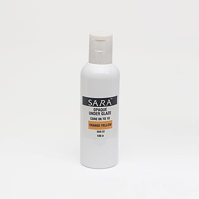 Sara Opaque Underglaze Orange Yellow OUG22