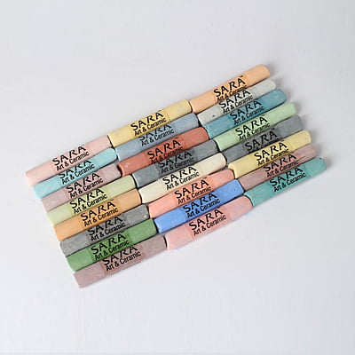 Sara Under Glaze Chalk Set of 24 Colours