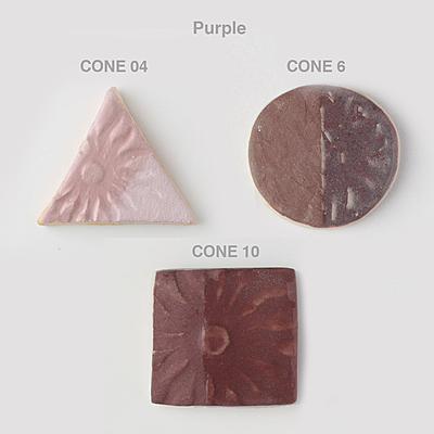 Sara Opaque Underglaze Purple OUG03