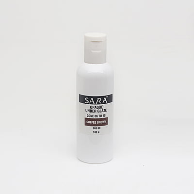 Sara Opaque Underglaze Coffee Brown OUG09 Sara Opaque Underglaze Coffee Brown OUG09