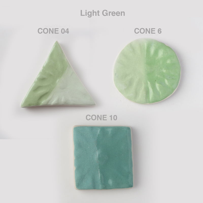 Sara Opaque Underglaze Light Green OUG15 Sara Opaque Underglaze Light Green OUG15