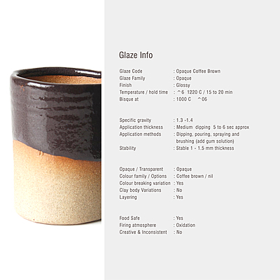 Sara Mid Fire Opaque Coffee Brown