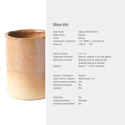 Sara Mid Fire Opaque Wood Brown Sara Mid Fire Opaque Wood Brown