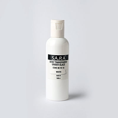 Sara Semi Transparent Underglaze White SUG01 Sara Semi Transparent Underglaze White SUG01