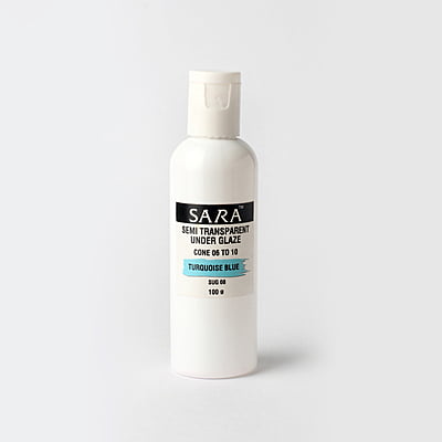 Sara Semi Transparent Underglaze Turquoise SUG08