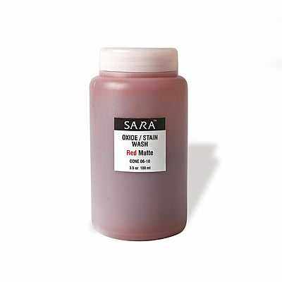Sara Oxide and Stain Red Matte Sara Oxide and Stain Red Matte