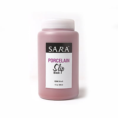 Sara Porcelain Slip Black