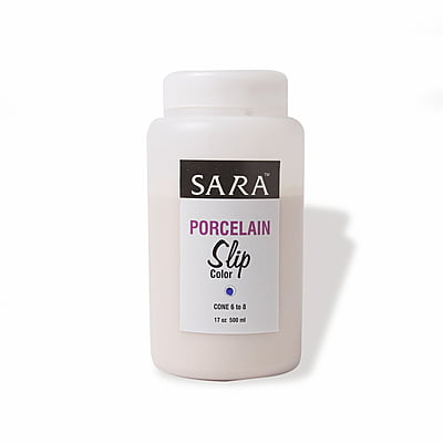 Sara Porcelain Slip Blue