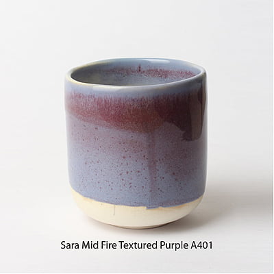 Textured Purple A401 + Chun Aquamarine A54