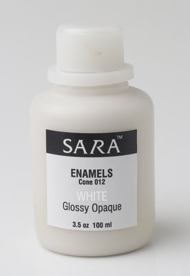 Sara Enamels Opaque White