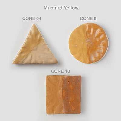Sara Engobes Matte Mustard Yellow ENG19 Sara Engobes Matte Mustard Yellow ENG19