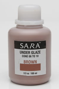 Sara Underglaze Brown Sara Underglaze Brown