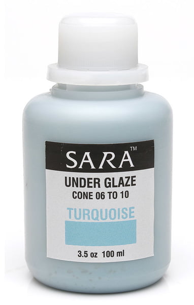 Sara Underglaze Turquoise Sara Underglaze Turquoise