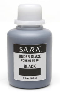Sara Underglaze Black Sara Underglaze Black