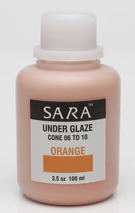 Sara Underglaze Orange Sara Underglaze Orange
