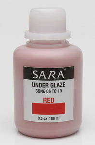 Sara Underglaze Red Sara Underglaze Red