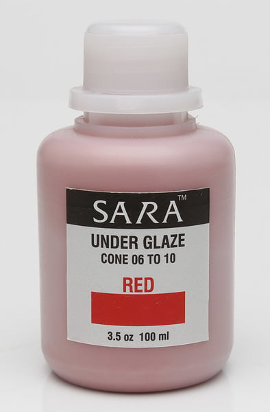 Sara Underglaze Red Sara Underglaze Red