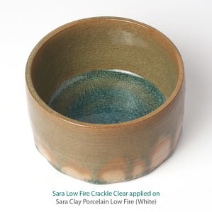 Sara Low Fire Crackle Clear