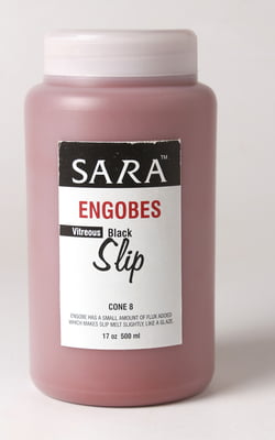 Sara Engobes Vitreous High Fire Black