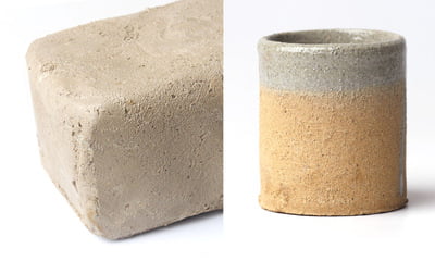 High fire stoneware clay with grog