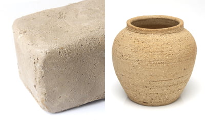 mid fire stoneware grog clay