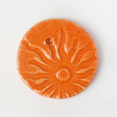 Sara Mid Fire Celadon Orange